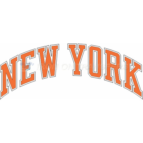 New York Knicks Iron-on Stickers (Heat Transfers)NO.1117